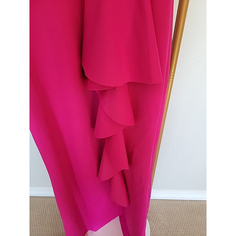 Eliza J Pink Long Formal Women's Gown Size 8 - Picture 4 of 14